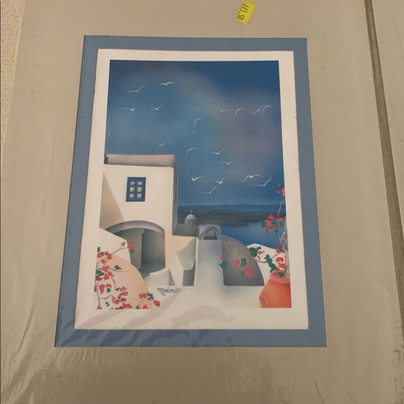 Greece Scene Prints (4) - Picture 2 of 5